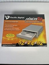 Pacific Digital MACH 52 52x24x52 Internal IDE CD-RW Kit Factory-SEALED picture