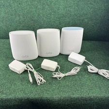 Netgear Orbi Router Satellite Mesh RBR20 RBS20 White WiFi System picture