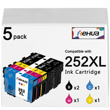 T252XL 252XL Ink Cartridges For Epson WorkForce WF-3620 WF-3640 WF-7110 Printer picture
