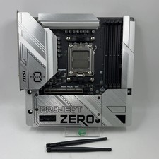 MSi B650M Project Zero AM5 Back-connect mATX WIFI AMD DDR5 Motherboard picture