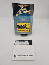 Vintage 1987 REC software World History Quiz II 5.25 floppy W/ box For Commodore picture
