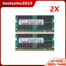 Samsung 2RX8 4GB (2x2GB) PC2-5300S DDR2-667MHz 200pin SODIMM Laptop Memory RAM picture