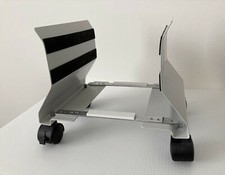 Fellowes Premium Steel CPU Stand, Platinum (91781) with Wheels - ASSEMBELED picture