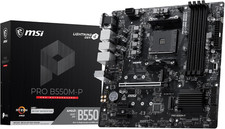 MSI PRO B550M-P Motherboard, Matx - Supports AMD Ryzen 5000/5000 G-Series, 4000 picture