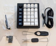 KEYCHRON Q0 MAX QMK Wireless Custom Number Pad Black Red Linear MX Mechanical picture