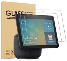 2PCS Glass Screen Protector for Amazon Echo Show 10 10.1