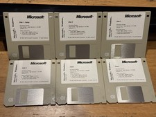 Microsoft Windows v 3.11 - Vintage 1994 on 3.5