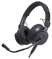Audio Technica BPHS2CA-XF4 Stereo Broadcast Headset w/Condenser Mic & 4-Pin XLRF picture