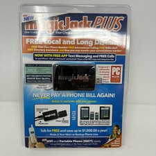 MagicJack PLUS 2014 VoIP Phone Adapter Free Local & Long Distance Calling OB picture