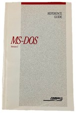 MS-DOS Version 5 Reference Guide Compaq Vintage Softcover User Manual PC DOS VG picture