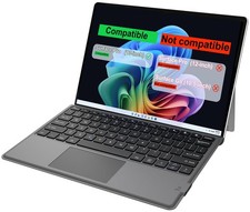 Arteck Microsoft Surface Pro Keyboard Type Cover, UltraSlim Portable Bluetoot... picture