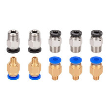 5 Pcs PC4-M6 Pneumatic Fitting and 5 Pcs PC4-M10 Pneumatic Fitting for Creality picture