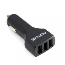 37W 4.8A 3-PORT USB RAPID CAR CHARGER DC SOCKET POWER ADAPTER K62 For TABLETS picture