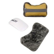 BIVIKEY1 Pcs Large Mouse Soft Wrist Rest| Made from Australian Large, Gray picture