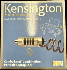 (1 Unit) Kensington ComboSaver Combination Portable Notebook Lock Factory Sealed picture