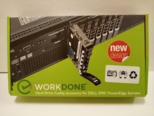2 Pack New WorkDone 3.5 inch Hard Drive Caddy for Dell EMC PowerEdge Servers picture