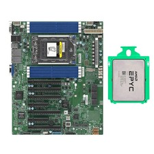 Supermicro H12SSL-i Motherboard With AMD EPYC 7452 32 Cores 64 Threads SP3 CPU picture