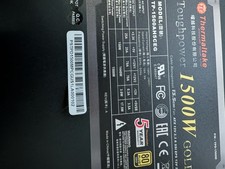 Thermaltake Toughpower 1500W 80 Plus Gold Semi-Modular Power Supply - USED picture