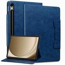 For Samsung Tab S10 FE+ Shockproof PU Leather Wallet Stand Pen Holder Case Cover picture