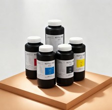 1000ML 5-Color 3D Mimicry UV Ink for EPSON I3200/DX7 Inkjet Printer picture