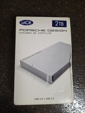 LaCie Porsche Design Mobile Drive 2TB External Drive USB 3.0/2.0- New picture