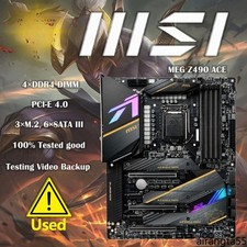MSI MEG Z490 ACE Motherboard Z490 LGA 1200 10th Gen Core i7 i5 CPU DDR4 128G picture