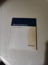 VTG Microsoft Paintbrush User's Guide BookVersion 4.0 1989 picture
