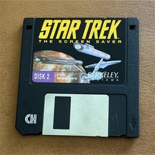 Berkeley Systems Star Trek Screen Saver Disk 2 for Windows 3.5