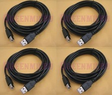 4 x 15Ft PREMIUM USB 2.0 A-B Cable Printer Epson HP Canon Lexmark Brother Dell picture