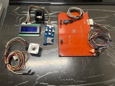 Lot of 3D Printer Parts Motor, Heater Board, Wires, Exc picture