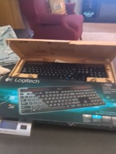 NEW Logitech K750 Solar Wireless Keyboard Black 920-002912 picture