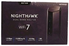 NEW Netgear Nighthawk RS150 Dual-Band Router WiFi 7 (RS150-100NAS)  picture