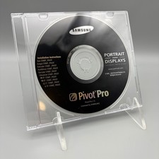 Vintage 2003 Samsung Pivot Pro 7.5 Utility Software CD-ROM Portrait Displays picture