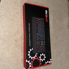 Mechanical Gaming Keyboard with RGB Mouse & Extended Mouse Pad picture
