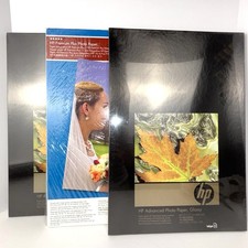 3 Packs HP Advanced Glossy/Premium Plus Satin Inkjet Photo Paper 13x19 Sealed picture