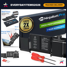High-Capacity Replacement Battery for MacBook Pro Retina 13