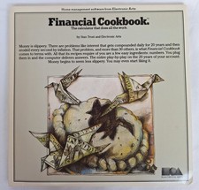 Atari Financial Cookbook Electronic Arts Stan Trost Computer Program  picture