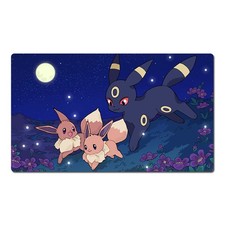 Eevee Umbreon Board Game Pokemon Table Playmat TCG CCG Mat Gaming Pad Mousepad picture