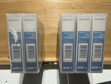 LOT OF 5  Quantum Ultrium 4 800/1600 GB Data Cartridge 3OpenBox 2NewSealed picture