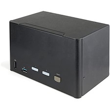 StarTech 2 Port Quad Monitor DisplayPort KVM Switch 4K 60Hz UHD HDR picture