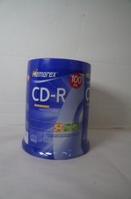 Factory Sealed Memorex CD-R 52x 700MB 80-minute 100 Pack-New picture