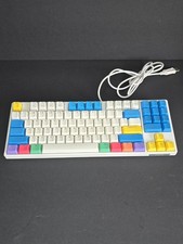 Havit KB487L Mechanical Gaming Keyboard Wired USB 96% RGB White Tested Working picture