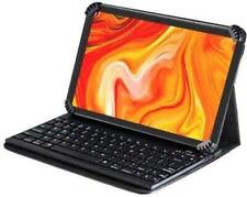 Navitech Leather Case With Bluetooth Keyboard For AZEYOU 10.1