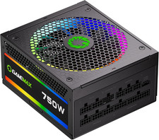 750W Fully Modular ARGB Power Supply, ATX3.0 & PCIE 5.0, 80 plus Gold Certified, picture