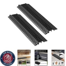 Odor-Free 2 Channel Cable Protector - 17,500 lbs Capacity for All Environments picture