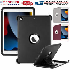 For iPad 9th Generation Case 10.2 inch Heavy Duty Shockproof Rugged Stand Cover picture