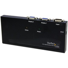 StarTech 2 Port High Resolution VGA Video Splitter with Built-in Amplifier, 350 picture