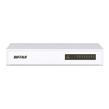 Buffalo BUFFALO 10/100Mbps compatible metal casing built-in power supply 8-port picture