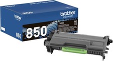 Brother Genuine High Yield Toner Cartridge, TN850, Replacement Black Toner picture