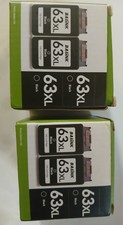 63XL Black Ink Cartridge Open But Not Used 4 Cartridges $6.25 Each picture